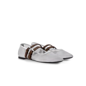 Louis Vuitton Ballet Ballerina Silver For Women 1AIS37