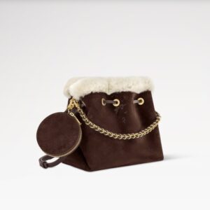Alternative view of Louis Vuitton Bella Shoulder Bag 7.5in/19cm Chocolate Gold Hardware For Women M26684