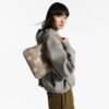 Louis Vuitton Boulogne PM Crossboy Bag 10.2in/ 26cm Dove Gray/ Cream Gold Hardware For Women M13224 - Image 3