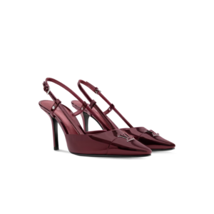 Louis Vuitton City Slingback Pump Bordeaux Red For Women 1AITDP
