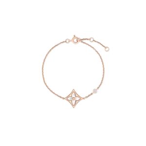 Louis Vuitton Color Blossom BB Star Bracelet Pink-Toned For Women QA5115