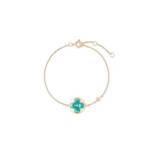 Louis Vuitton Color Blossom BB Sun Bracelet Gold-Toned For Women QA5119