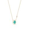 Louis Vuitton Color Blossom BB Sun Pendant Necklace Gold-Toned For Women Q03793 - Image 3