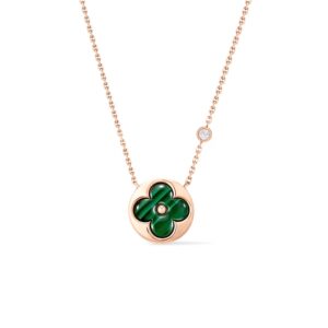 Louis Vuitton Color Blossom BB Sun Pendant Necklace Pink-Toned For Women Q93619