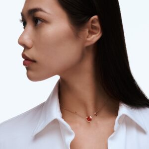 Alternative view of Louis Vuitton Color Blossom BB Sun Pendant Necklace Pink-Toned For Women Q93826