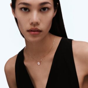 Alternative view of Louis Vuitton Color Blossom BB Sun Pendant Necklace Pink-Toned For Women Q03789