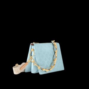Alternative view of Louis Vuitton Coussin PM Shoulder Bag 10.2in/ 26cm Blue Bag Gold Hardware For Women M24333