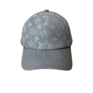Louis Vuitton Denim Cap Grey For Women M7943M