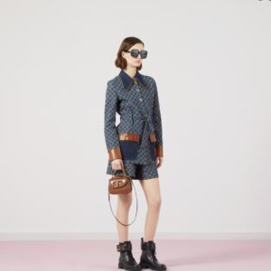 Alternative view of Gucci Bamboo 1947 Mini Top Handle Bag 6.7in/ 17cm Brown Gold Hardware For Women ‎686864 10ODT 2579