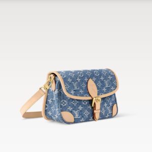 Alternative view of Louis Vuitton Diane Handbag Denim Blue For Women 9.4in/24cm M13070