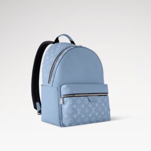 Alternative view of Louis Vuitton Discovery Backpack PM Sky Blue For Men 11.4in/29cm M14072