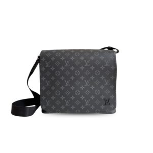 Louis Vuitton District MM Monogram Eclipse Canvas For Men, Men's Bags, Shoulder And Crossbody Bags 12.2in/31cm LV M44001