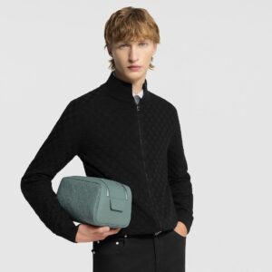 Alternative view of Louis Vuitton Dopp Kit Misty Lake Green 11in/28cm M13978