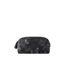 Louis Vuitton Dopp Kit Bag Black 28cm/11in - M15109
