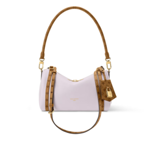 Louis Vuitton Express PM Shoulder Bag 10.2in/ 26cm Lilas Gold Hardware For Women M27275