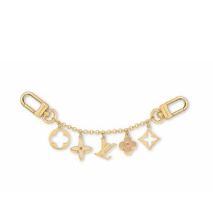 Louis Vuitton Fleur de Monogram Bag Charm Chain For Women M01413