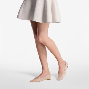 Alternative view of Louis Vuitton Gala Flat Ballerina Nude Beige For Women 1AIDQS