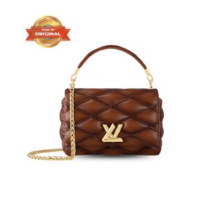 Louis Vuitton GO-14 MM Handbag Tan For Women 23cm/9.1in M23601