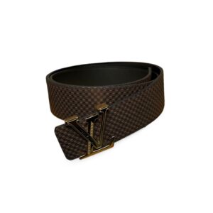 Louis Vuitton Initiales Reversible LV Belt with Gold Toned Hardware