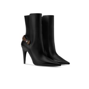 Louis Vuitton Legacy Ankle Boots Black For Women 1AIEUG
