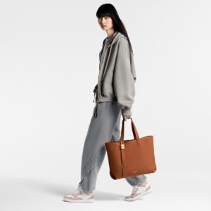 Alternative view of Louis Vuitton Low Key Cabas MM Bag Cognac Brown For Women 18.5in/47cm M25342