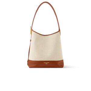 Louis Vuitton Low Key Hobo PM Ecru/Cognac For Women 11in/28cm M25468