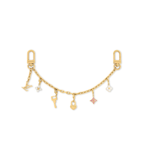 Louis Vuitton LV Charms Bag Charm Gold Hardware For Women M02943