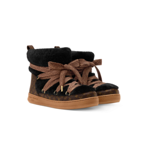 Louis Vuitton LV Cloud Lace-Up Ankle Boots Sneaker Noir For Women 1AIV15