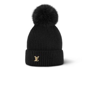 Louis Vuitton LV Cold Spark Beanie Black For Women M79256