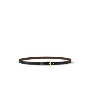 Louis Vuitton LV Darling Ard 15mm Belt Black For Women M8898U