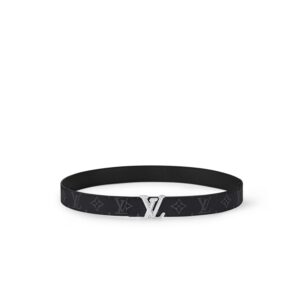 Louis Vuitton LV Dimension 30mm Reversible Belt Eclipse For Men M4049V