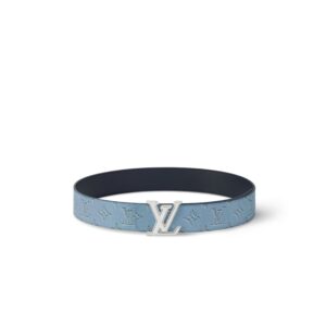 Louis Vuitton LV Dimension 40mm Reversible Belt Blue For Men M4134U