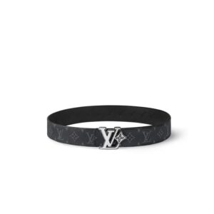 Louis Vuitton LV Flower 40mm Reversible Belt Black For Men M4110V