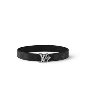 Louis Vuitton LV Flower 40mm Reversible Belt Black For Men M4253V