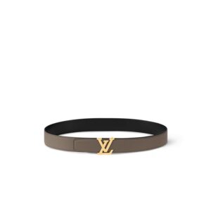 Louis Vuitton LV Heritage 35mm Reversible Belt Taupe/Black For Men M8717V