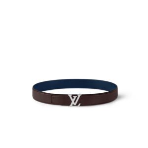 Louis Vuitton LV Heritage 35mm Reversible Belt Brown/Navy For Men M8715V