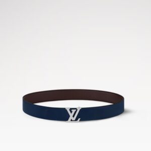 Alternative view of Louis Vuitton LV Heritage 35mm Reversible Belt Brown/Navy For Men M8715V