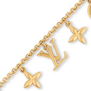 Alternative view of Louis Vuitton Iconic Charms Bracelet Gold-Toned For Women - M1376A