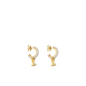 Alternative view of Louis Vuitton Iconic Earrings Gold-Toned For Women - M01732