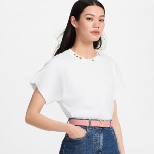 Alternative view of Louis Vuitton LV Initiales 30mm Reversible Belt Rose Poudre For Women M0321V