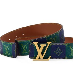 Alternative view of Louis Vuitton LV Initiales College Monogram Heritage 40mm Reversible Belt Green For Men M4331U