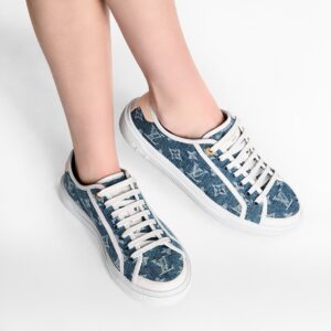 Alternative view of Louis Vuitton LV Lagoon Sneaker Blue For Women 1AGYG4
