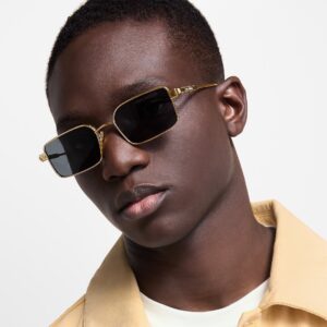 Alternative view of Louis Vuitton LV Pure Low Square Sunglasses Black Z2744U