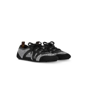 Louis Vuitton LV Sneakerina Black/Silver For Women 1AHND2