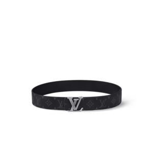 Louis Vuitton LV Stitch 40mm Reversible Belt Monogram Eclipse For Men M8560U