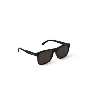 Louis Vuitton LV Super Vision Daily Large Square Sunglasses Black Z2877U