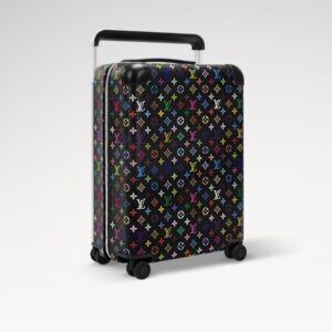 Alternative view of Louis Vuitton LV x TM Horizon 55 Suitcase 21.7in/ 55cm Multicolor Noir Silver Hardware M13787