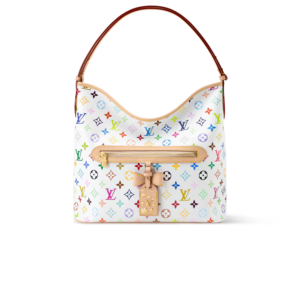 Louis Vuitton LV x TM Lineup Shoulder Bag 13.8in/ 35cm Multicolor Gold Hardware For Women M27582