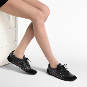 Alternative view of Louis Vuitton LV x TM LV Sneakerina Sneakers Black For Women 1AJJTT