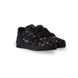 Louis Vuitton LV x TM LV Trainer Sneaker Black For Women 1AGZE3